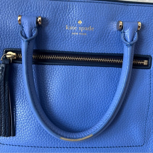 Kate Spade Chester Street Small Allyn Periwinkle Blue Satchel - Picture 6 of 16